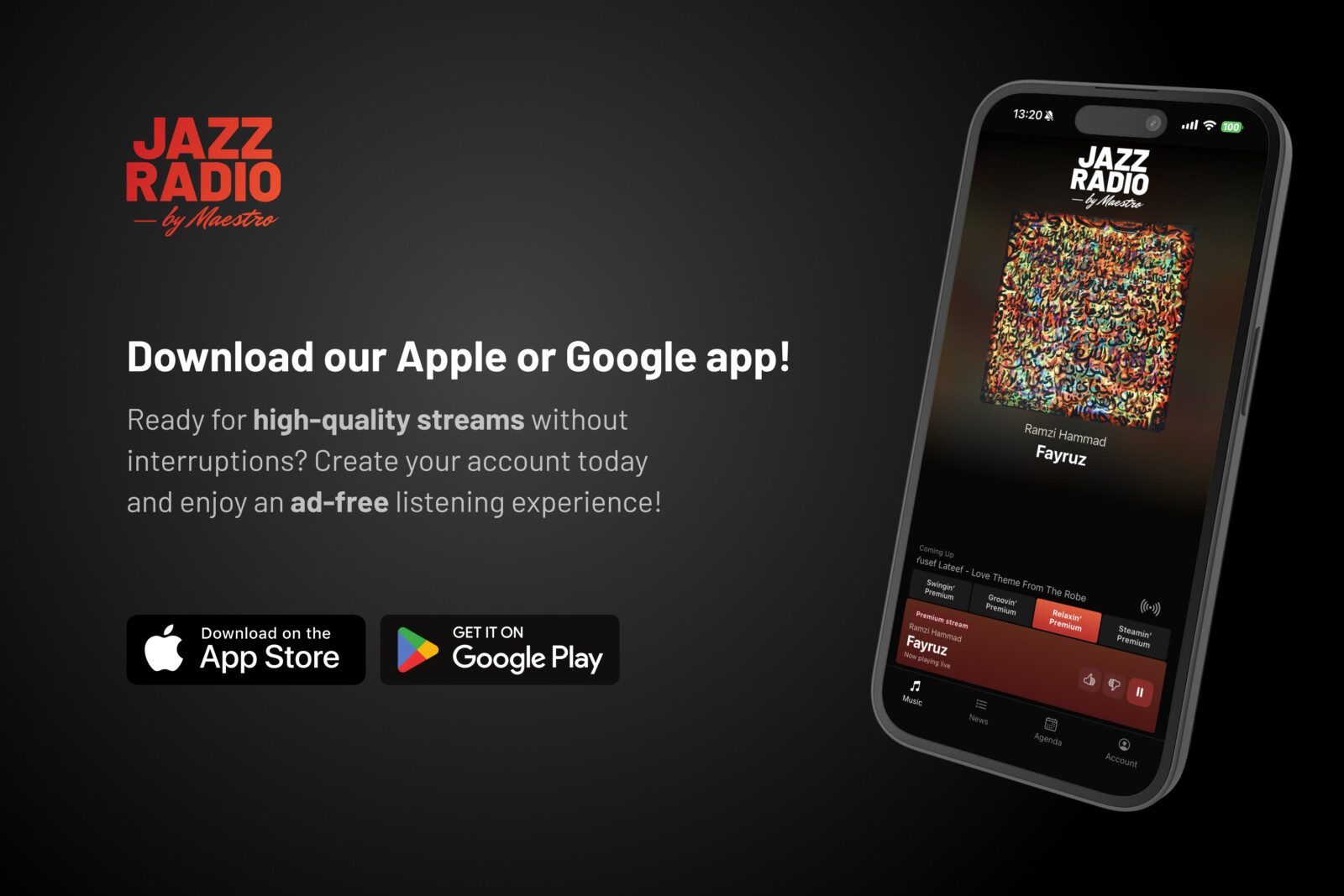 Jazz radio apps